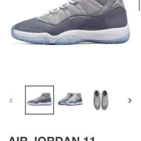 Air jordan 11 cool grey