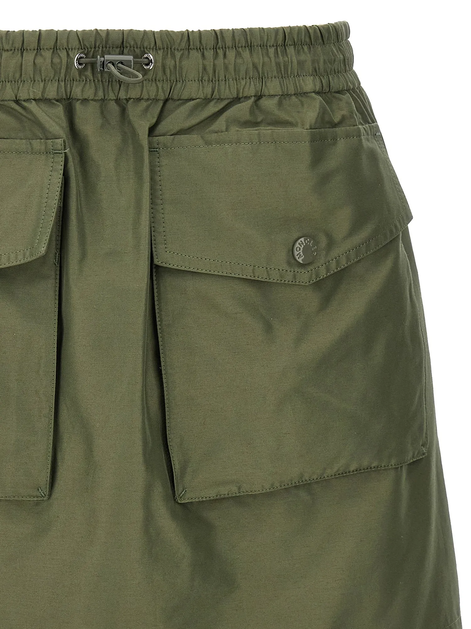 Moncler    Moncler Logo Nylon Blend Skirt