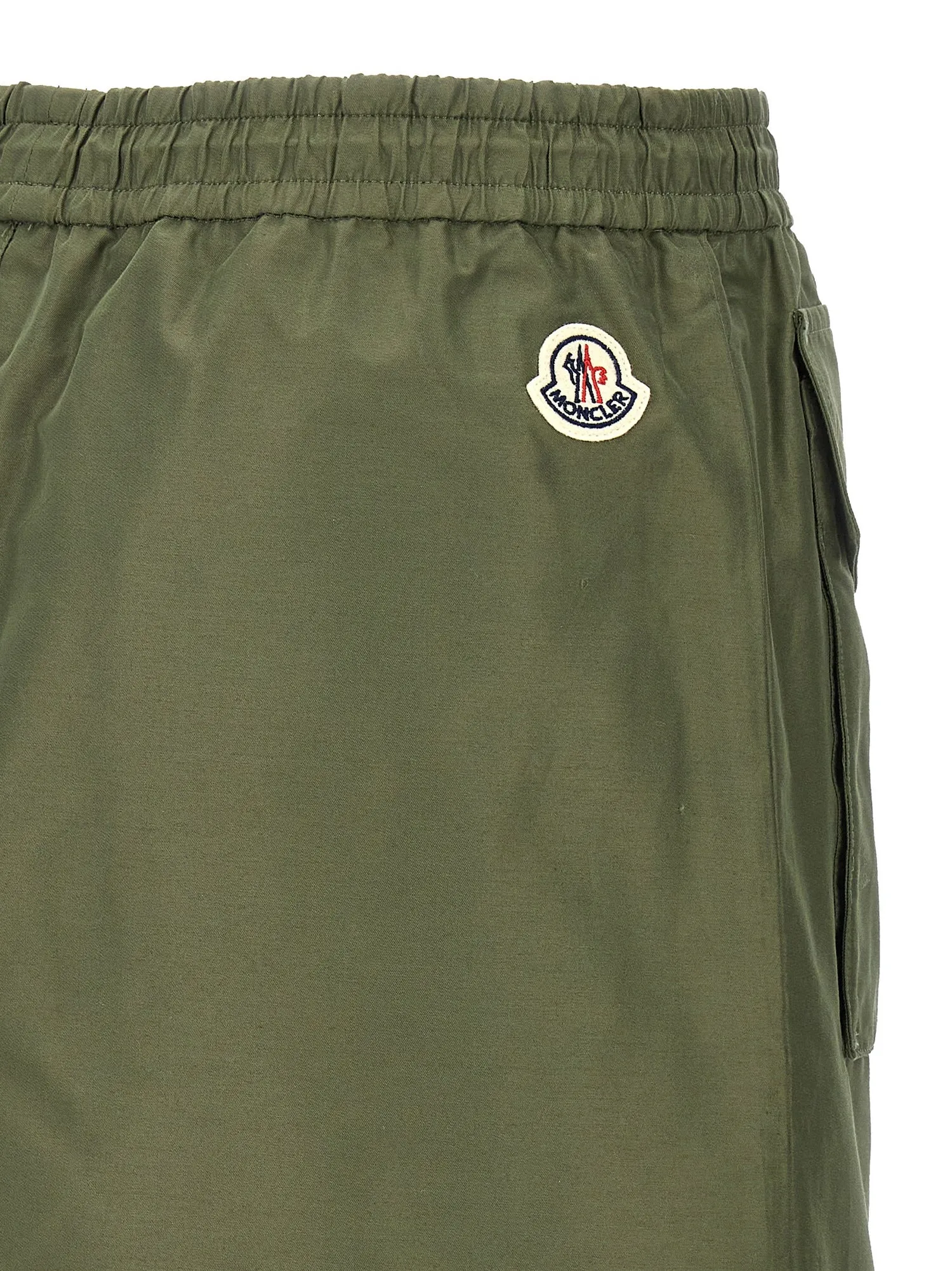 Moncler    Moncler Logo Nylon Blend Skirt