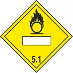 new regulation placard oxidising 5.1